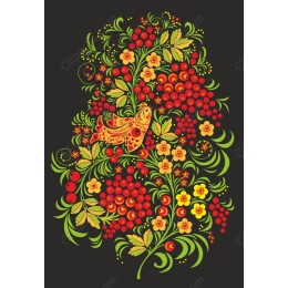 Vibrant Floral Fish