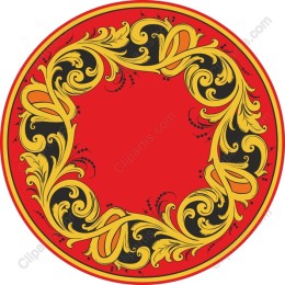 Elegant Floral Circular