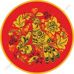 Elegant Bird and Floral