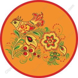 Vibrant Bird and Floral