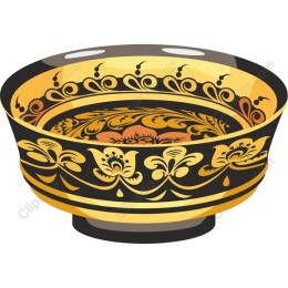 Ornate Floral Bowl