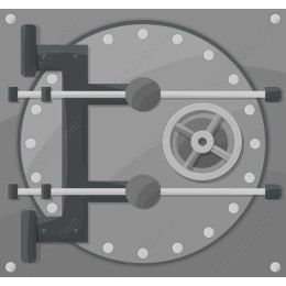 High-Security Vault Door