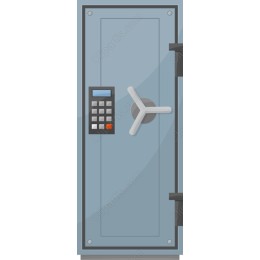 Modern Secure Safe Door