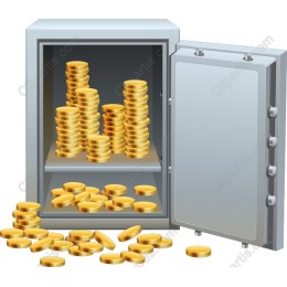 Gold Coin Safe