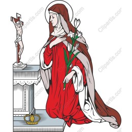 Serene Religious Figure