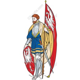 Regal Warrior with Eagle Banner