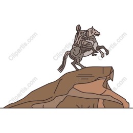 Majestic Knight on Horseback