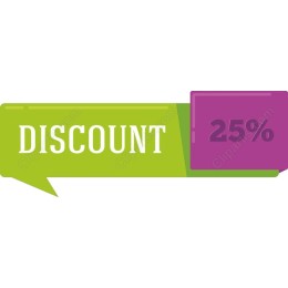 25% Discount Promotional