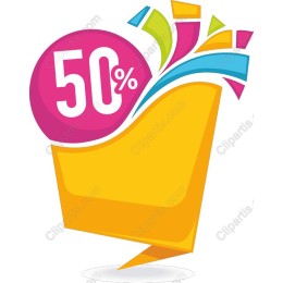 Vibrant 50% Off Discount
