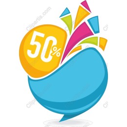 Vibrant 50% Off Discount