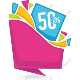 50% Discount Burst