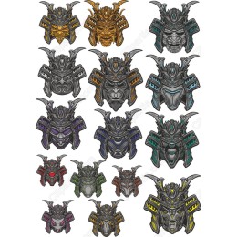 Samurai Helmet Set