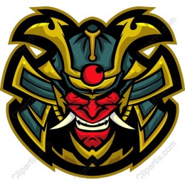 Fierce Samurai Warrior