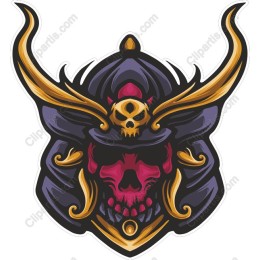Samurai Skull Emblem