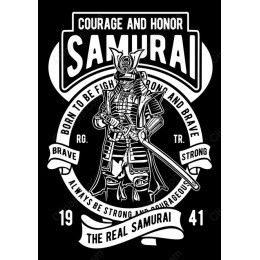 Courage and Honor Samurai