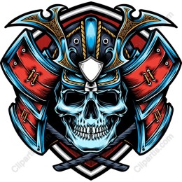 Samurai Skull