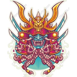 Fierce Dragon Samurai Armor
