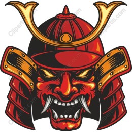 Fierce Samurai Mask