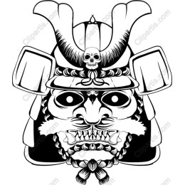 Fierce Samurai Mask