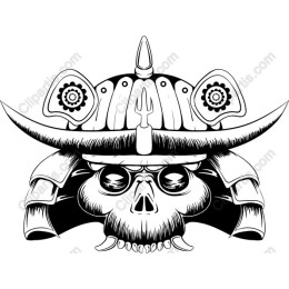 Samurai Skull
