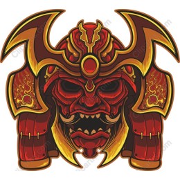 Epic Samurai Mask work