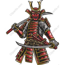 Fierce Samurai Warrior