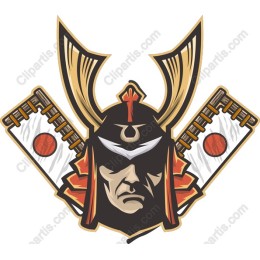 Fierce Samurai Warrior