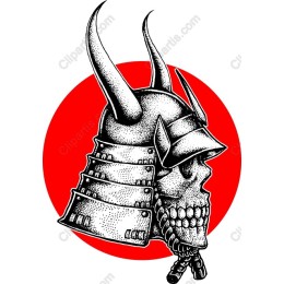 Samurai Skull