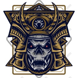 Samurai Skull