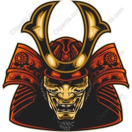 Fierce Samurai Warrior