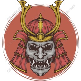Fierce Samurai Mask