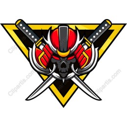 Samurai Skull Emblem