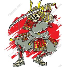 Samurai Skeleton