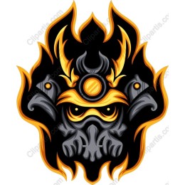 Fierce Samurai Mask