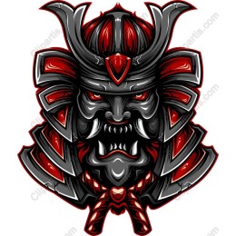 Fierce Samurai Mask