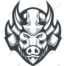 Fierce Boar Head
