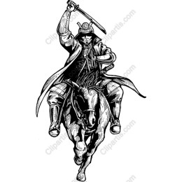 Samurai Warrior Horseback