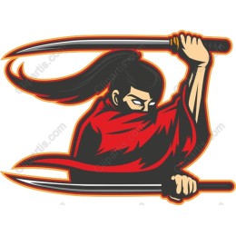 Fierce Ninja Dual Sword