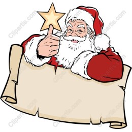 Santa Claus Thumbs-Up