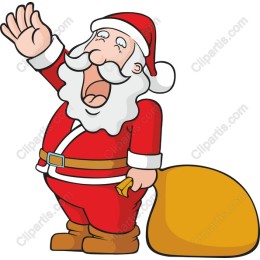 Cartoon Santa Claus