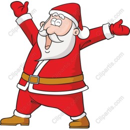 Cheerful Santa Claus