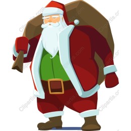 Cheerful Santa Claus