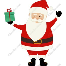 Cheerful Santa Claus