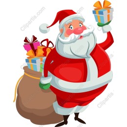 Joyful Santa Claus