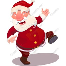 Cheerful Santa Claus