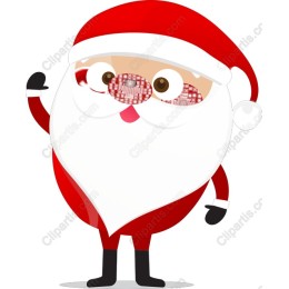 Cheerful Santa Claus