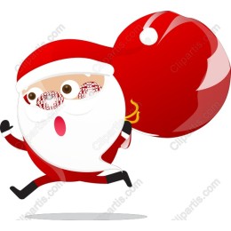 Playful Santa Claus