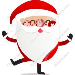 Cheerful Santa Claus