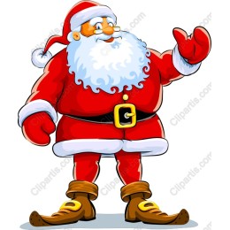 Cheerful Santa Claus