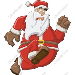 Cheerful Santa Claus